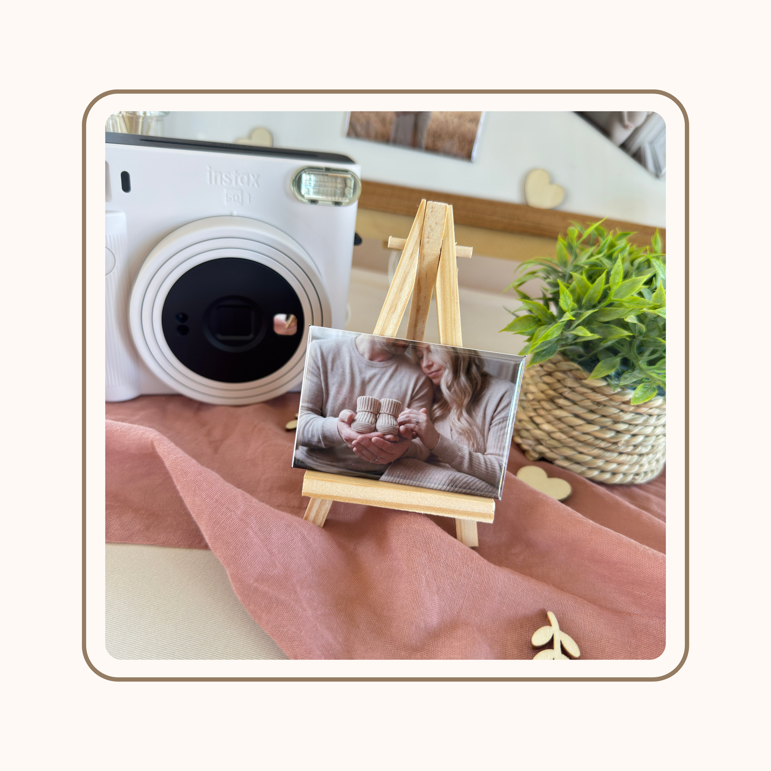 Magnet photo personnalisé rectangle (dur)