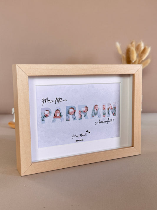 Merci parrain - Fumée verte & écriture noire