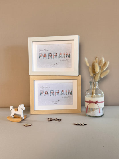 Merci parrain - Fumée verte & écriture brune