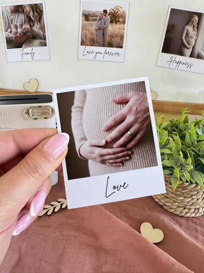 Magnet photo style Instax 8,5X7 - Lot de 6