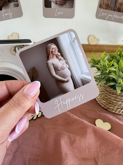 Magnet photo style Instax 7x8,5 taupe