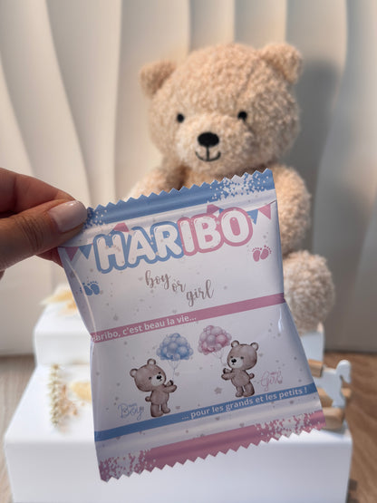Gender Reveal - 2 - Haribo