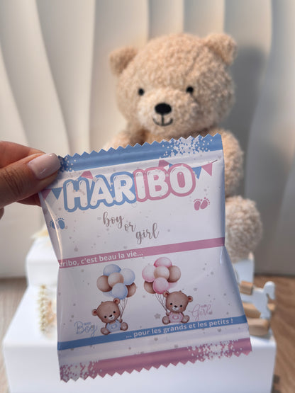 Gender Reveal - Haribo 1