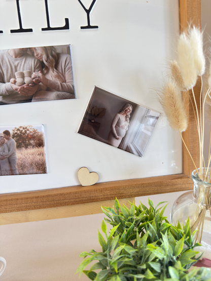 Magnet personnalisé dur rectangle (lot de 8)