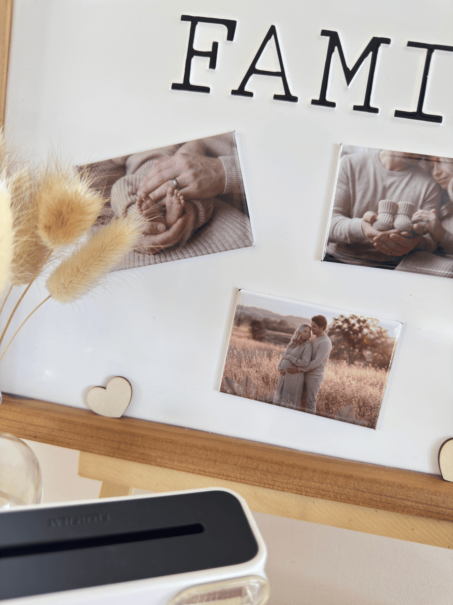 Magnet personnalisé dur rectangle (lot de 8)