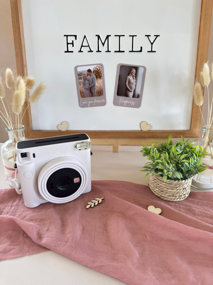 Magnet photo style Instax 6,3x9 taupe