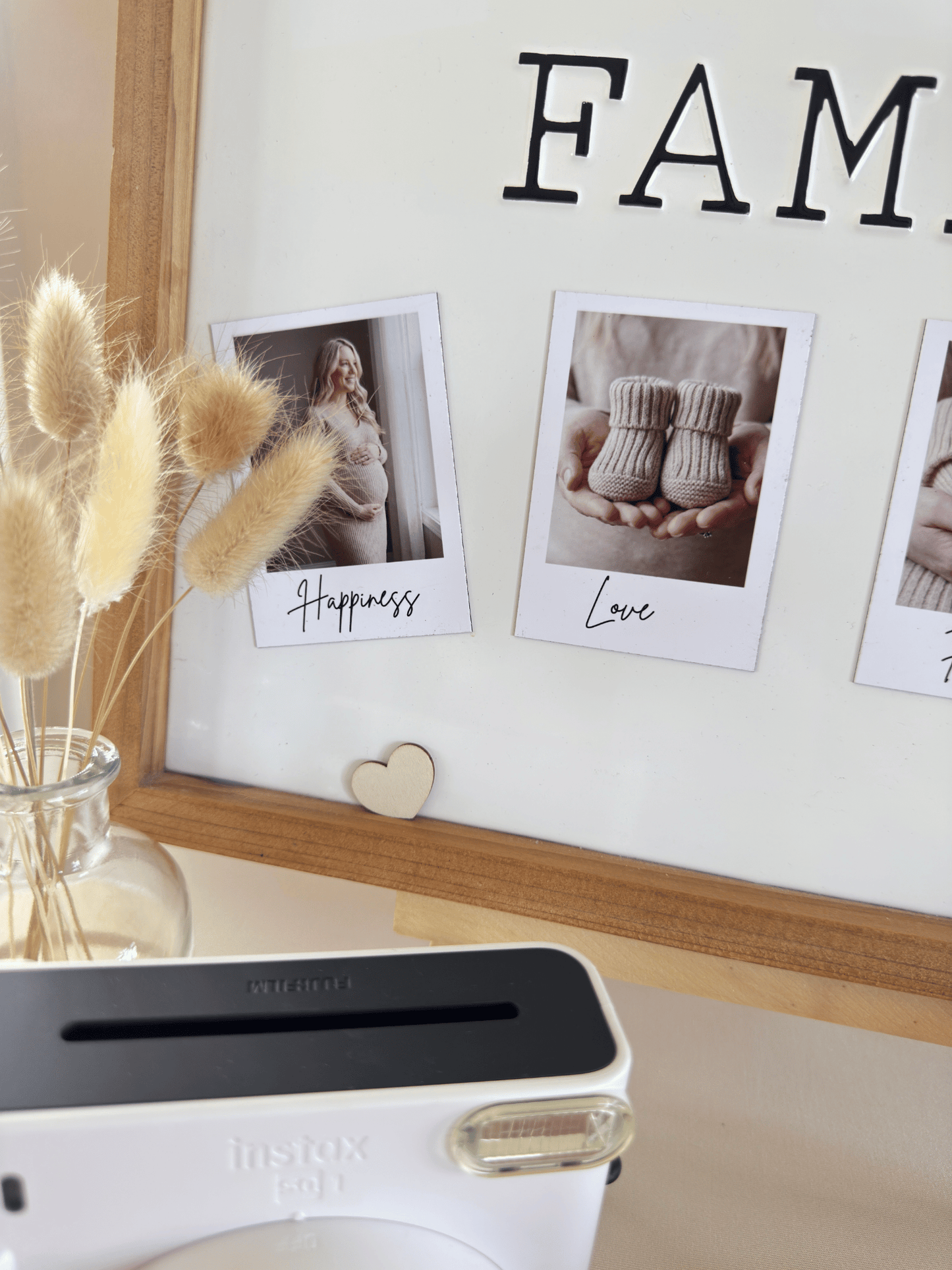 Magnet photo style Instax 8,8x6,3 - Lot de 8