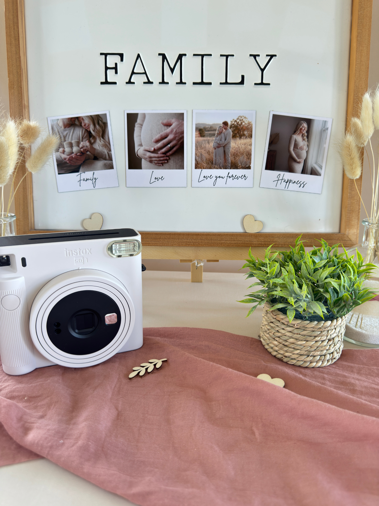 Magnet photo style Instax 8,5X7 - Lot de 6