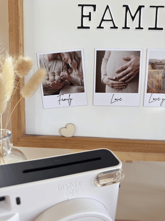 Magnet photo style Instax 8,5X7 - Lot de 6
