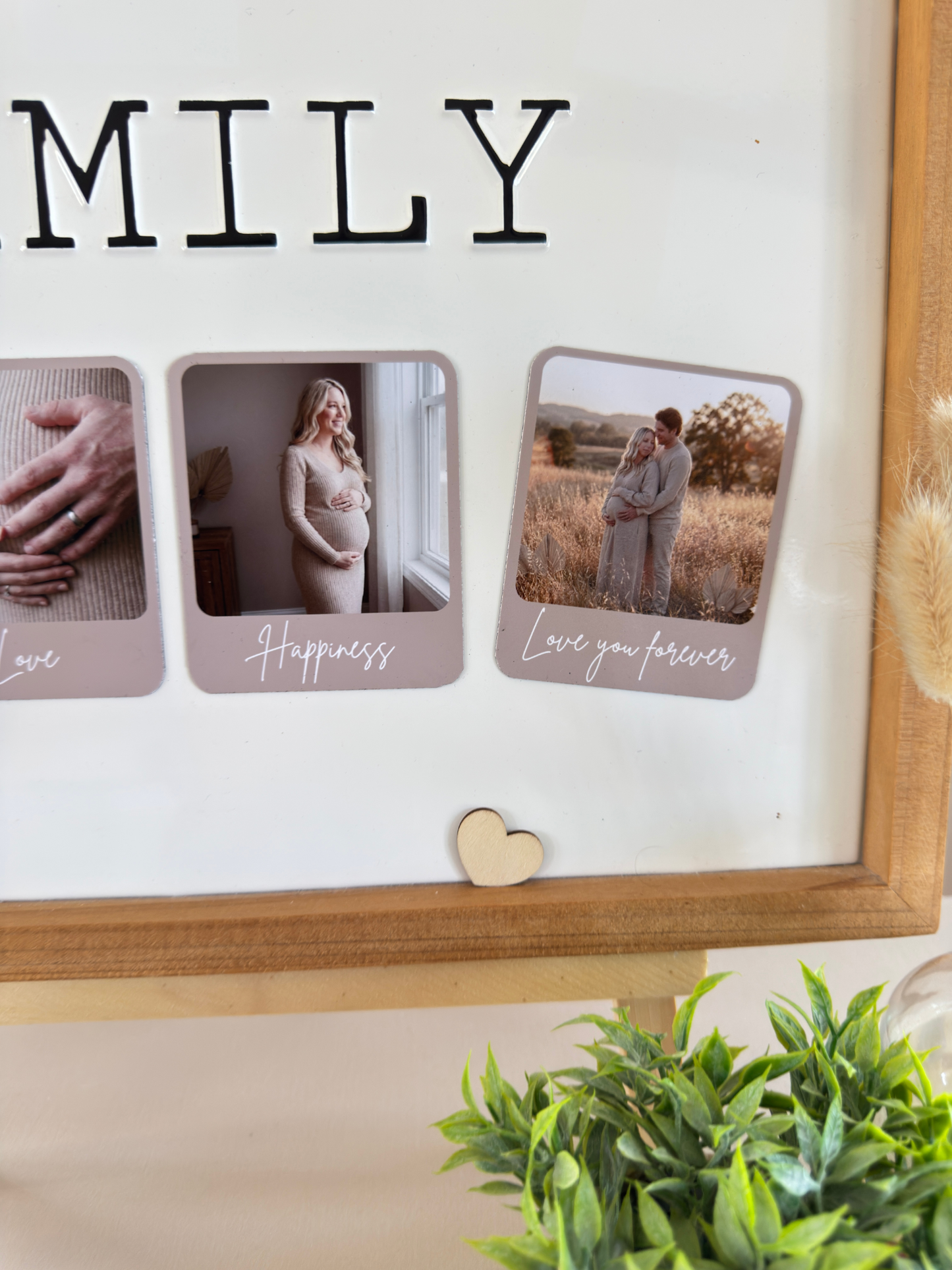 Magnet photo style Instax 7x8,5 taupe