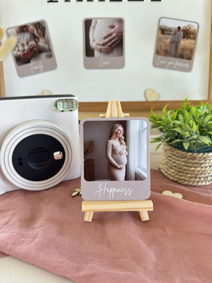 Magnet photo style Instax 7x8,5 taupe